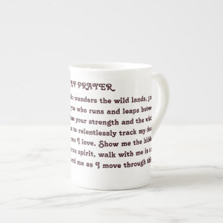 TASSE DE PRIÈRE DE LOUP