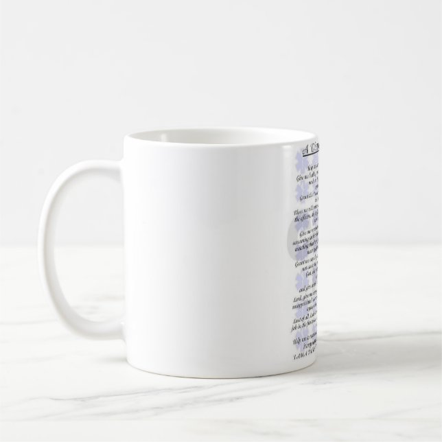 TASSE de prière d'expéditeur (Gauche)