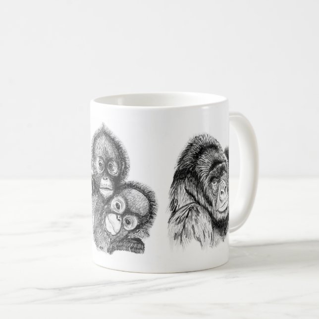 Tasse de primats (Devant droit)