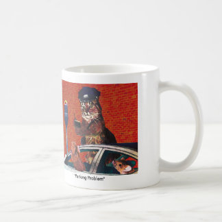 Tasse de problème de stationnement