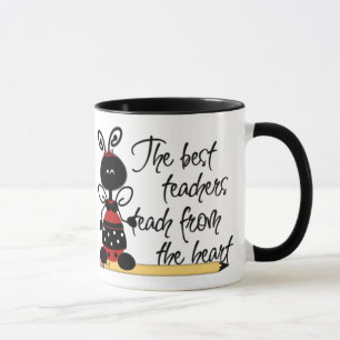 Tasse de professeur de coccinelle