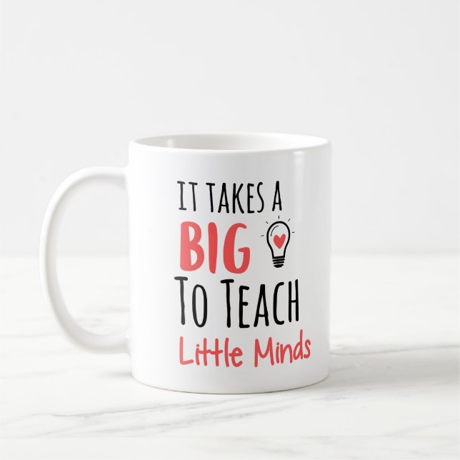 Tasse de professeur il prend un grand amour de (Gauche)