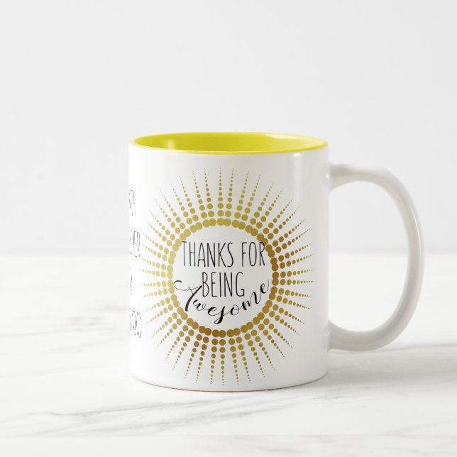 Tasse de professeur, professeur impressionnant et (Droit)