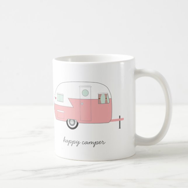 Tasse de profondément satisfait - rose (Droite)