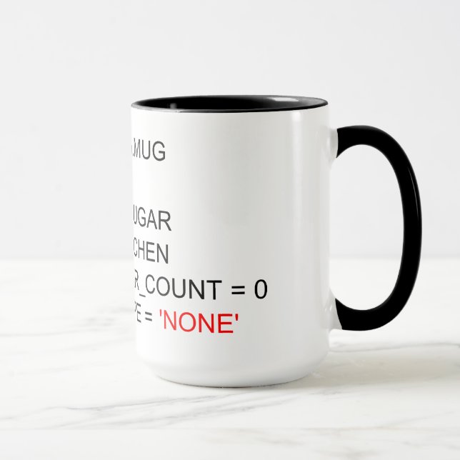 TASSE DE PROGRAMMATION DE THÉ DE SQL (Droite)