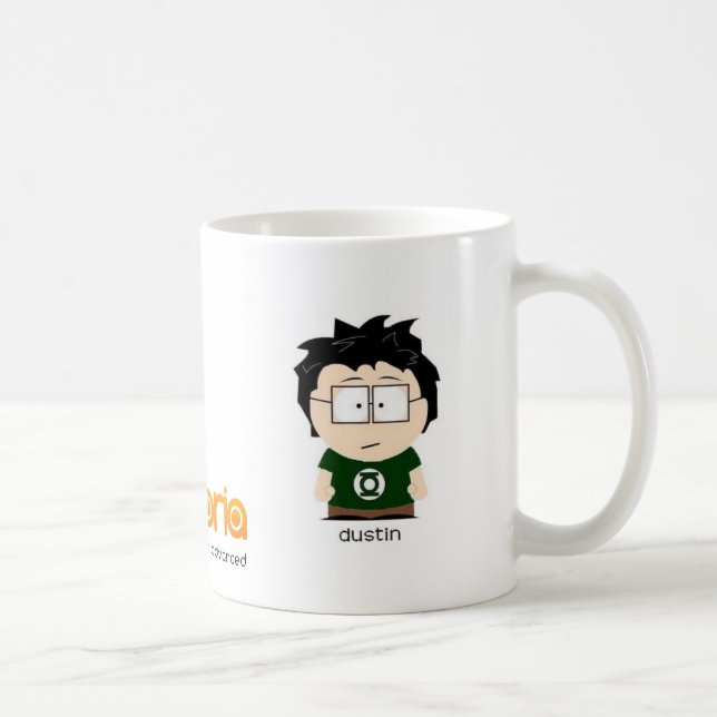 Tasse de PS de Dustin - côté (Droite)
