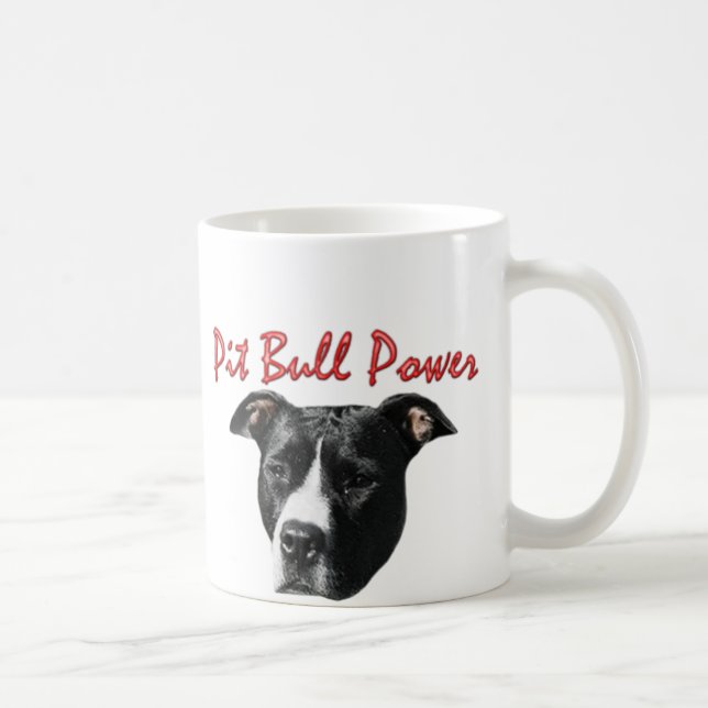Tasse de puissance de pitbull (Droite)
