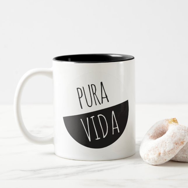 Tasse de Pura Vida 325ml (Avec donut)