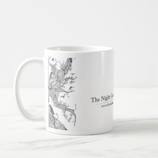 Tasse de "quatre et vingt merles" (Gauche)
