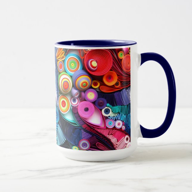 Tasse de Quilling (Droite)