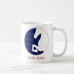 Tasse de R et d'écuries de R