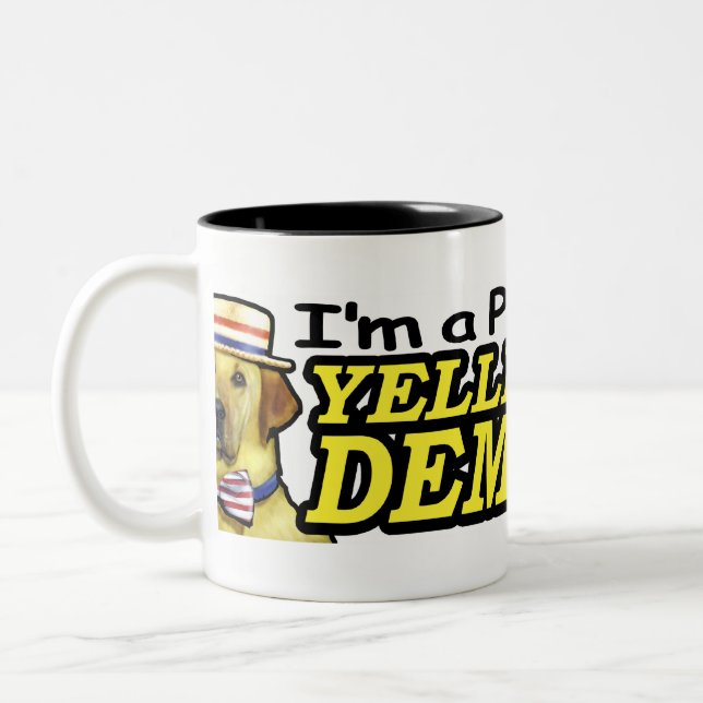Tasse de race de Yeller Dawg (Gauche)