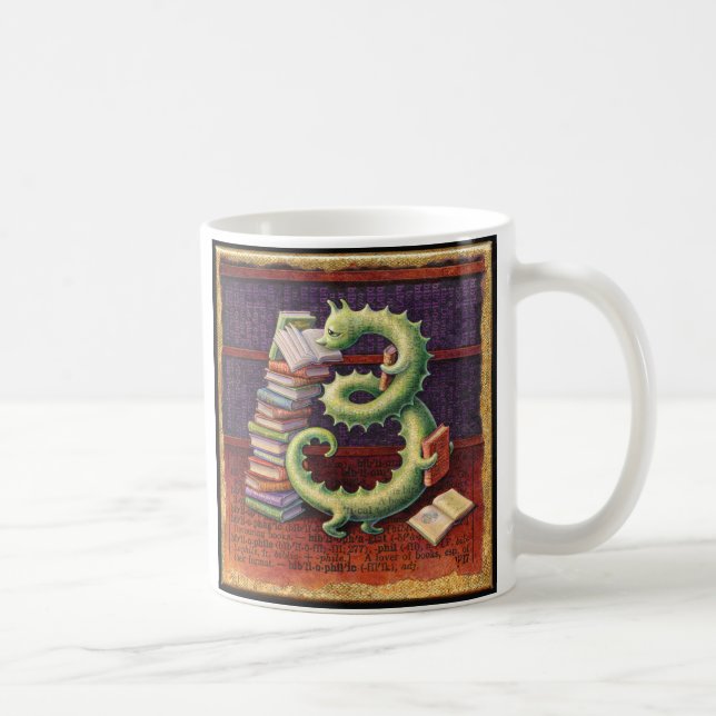 Tasse de rat de bibliothèque : Bibliophile (Droite)