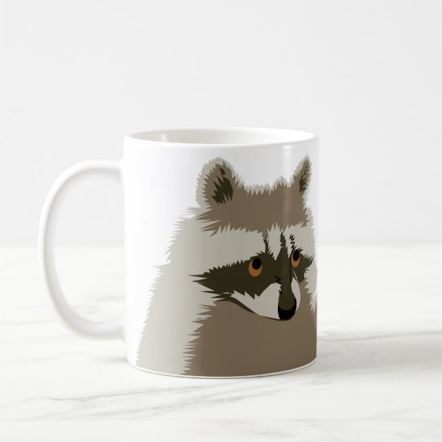Tasse de raton laveur (Gauche)
