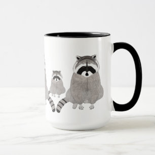 Tasse de raton laveur