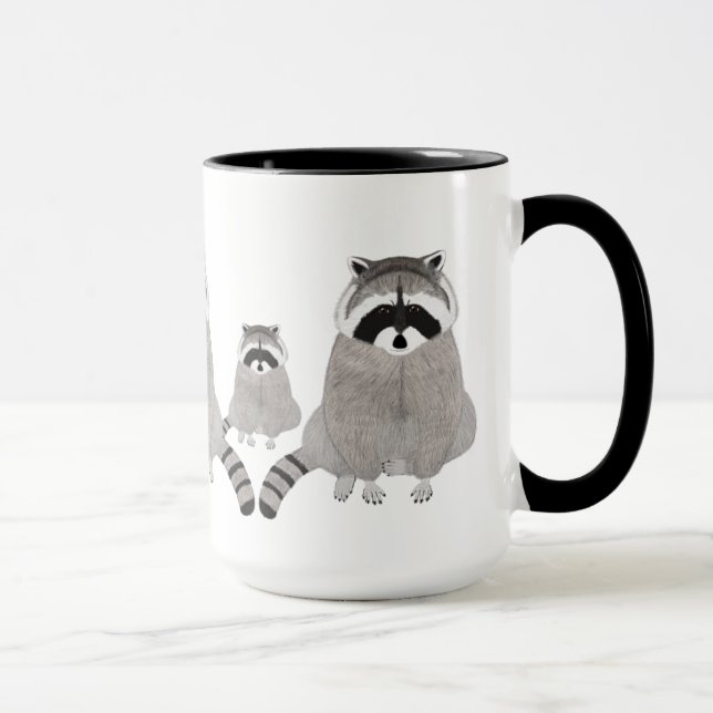 Tasse de raton laveur (Droite)