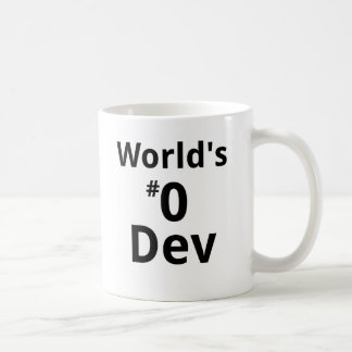 Tasse de réalisateur du #0 du monde à double face