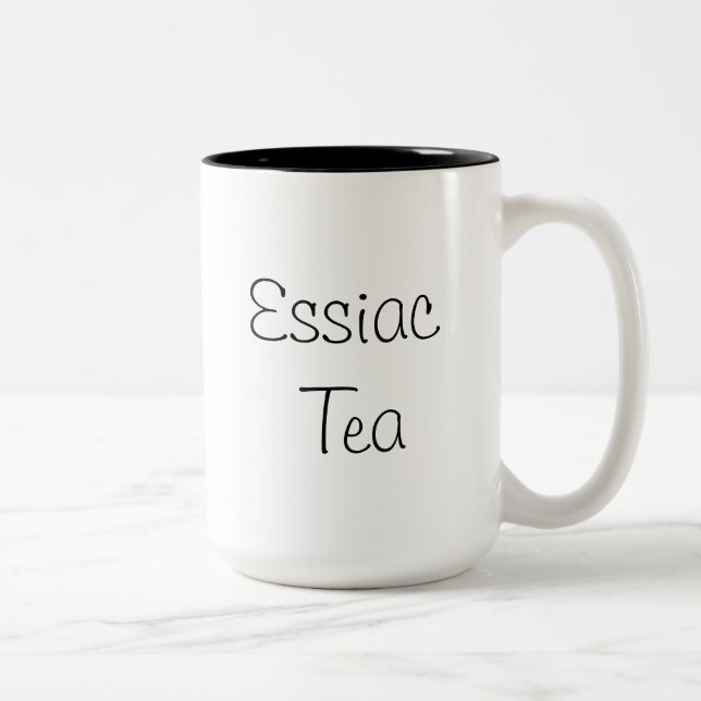 Tasse de recette de thé d'Essiac (Droit)