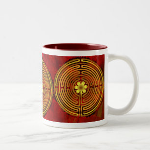 Tasse de Reddy du feu de labyrinthe de Chartres