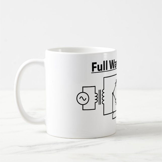 Tasse de redresseur double alternance (Gauche)
