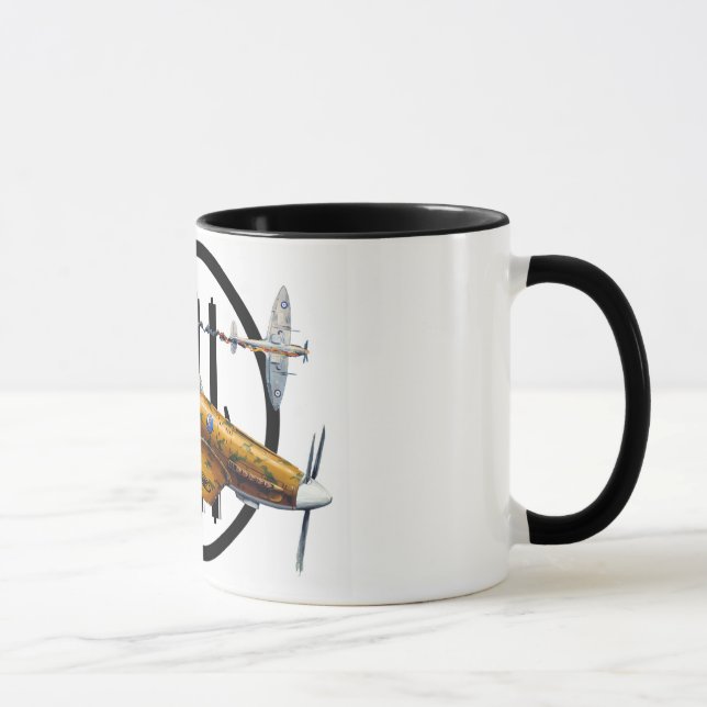TASSE DE REGIA AERONAUTICA MACCHI 202 FOLGORE (Droite)