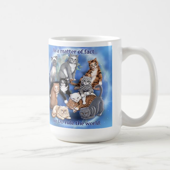 Tasse de règle de chats (Droite)