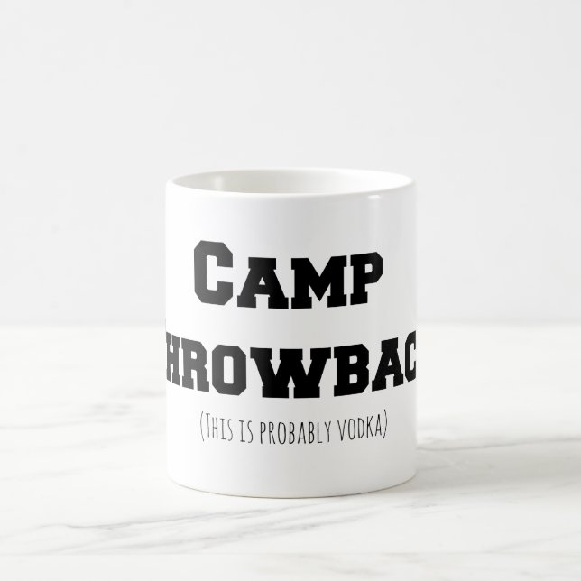 Tasse de régression de camp (c'est probablement (Centre)