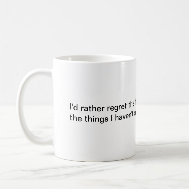 Tasse de regret (Gauche)