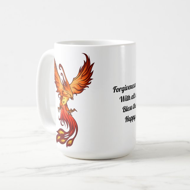 Tasse de rémission d'oiseau de Phoenix (Devant gauche)