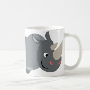 Tasse de remplissage de rhinocéros de bande