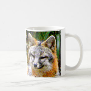 TASSE DE RENARD GRIS