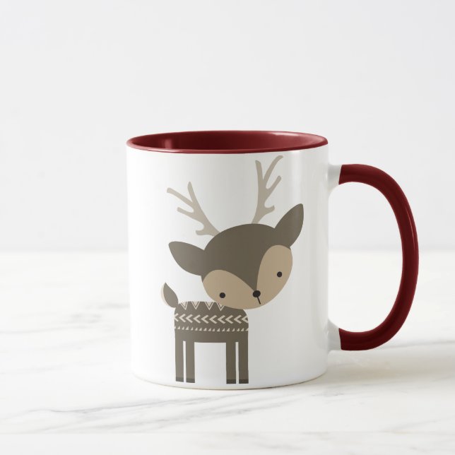 Tasse de renne de Noël (Droite)