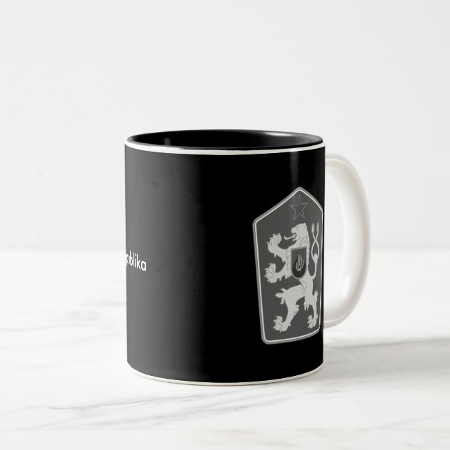 Tasse de republika de la Tchécoslovaquie - du (Devant droit)
