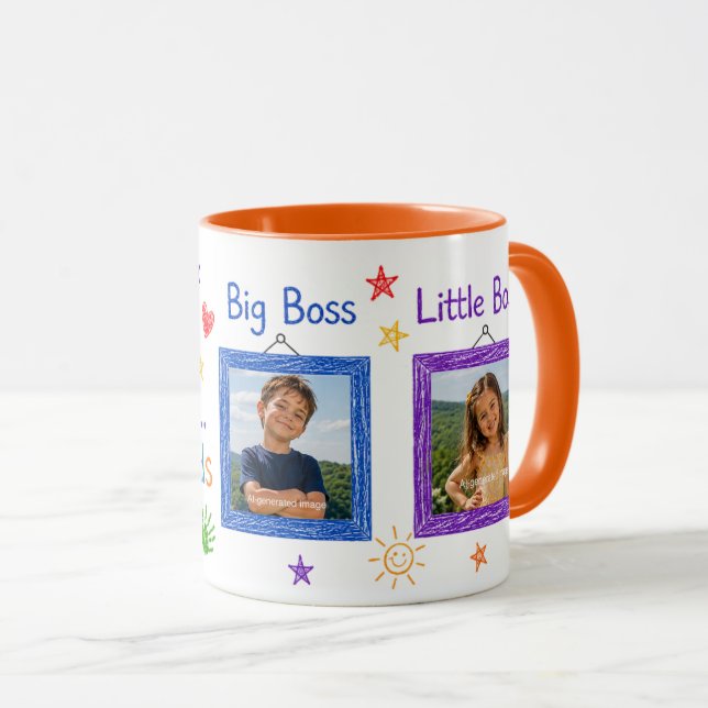 Tasse de retraite amusante avec petits-enfants (pe (Devant droit)