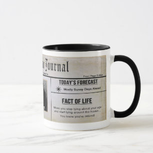 TASSE DE RETRAITE - INSERTION DE PHOTO - JOURNAL