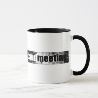 tasse de réunion de bande