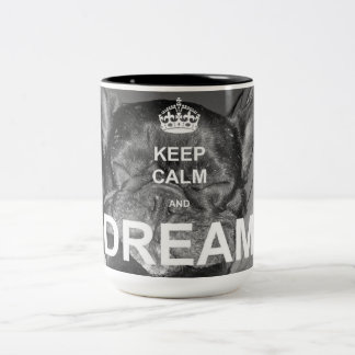 Tasse de rêve de bouledogue français