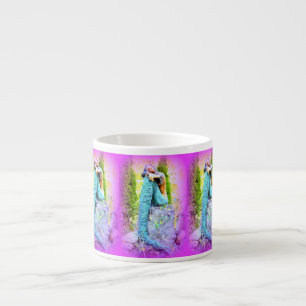 tasse de rêverie de café express de sirène