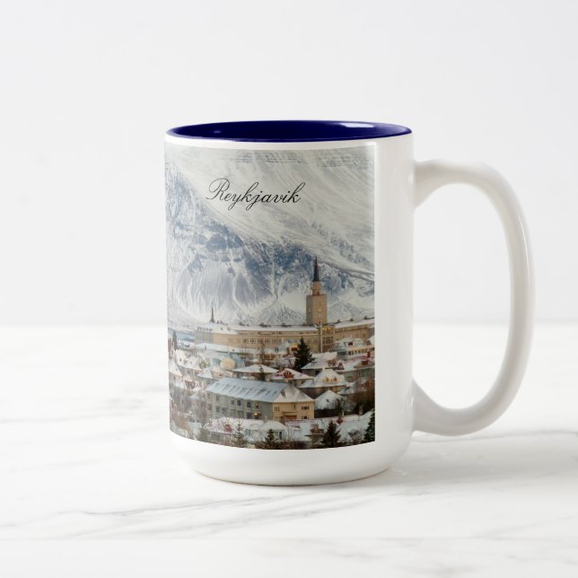 Tasse de Reykjavik Islande (Droit)