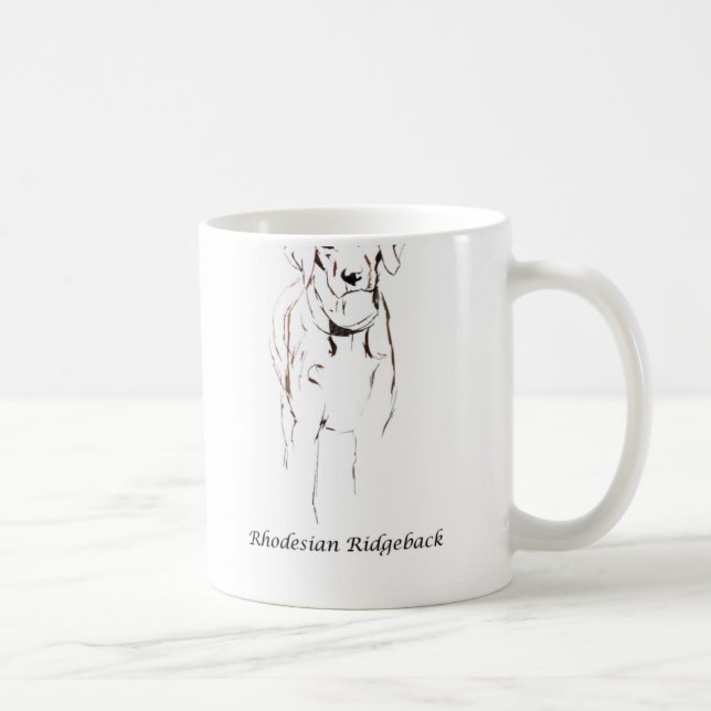 Tasse de Rhodesian Ridgeback (Droite)