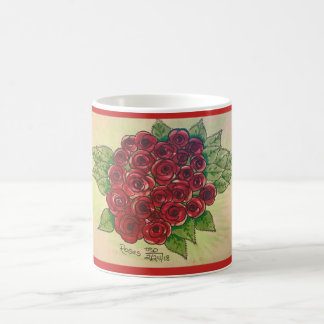 Tasse de roses