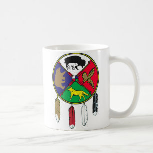 Tasse de roue de médecine