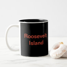 Tasse de rouge d'île de Roosevelt