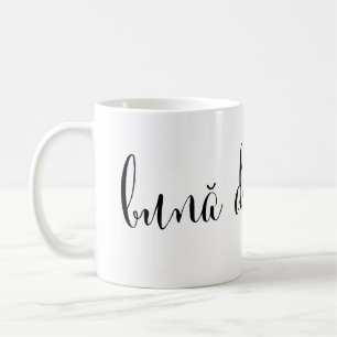 tasse de Roumain bonjour de dimineața de bună