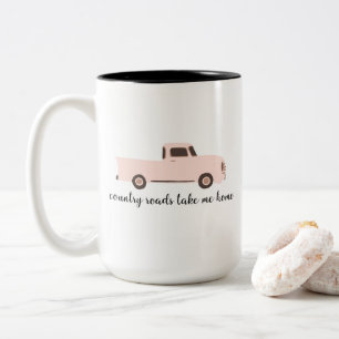 Tasse de routes de campagne