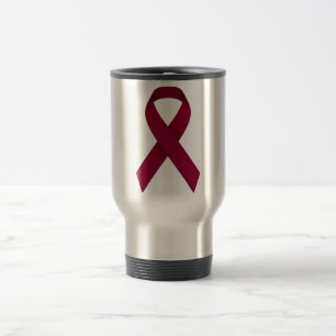 Tasse de ruban de conscience de Bourgogne pour la