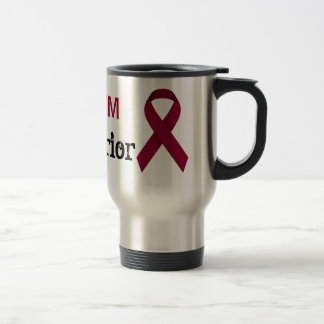 Tasse de ruban de conscience de Bourgogne pour la