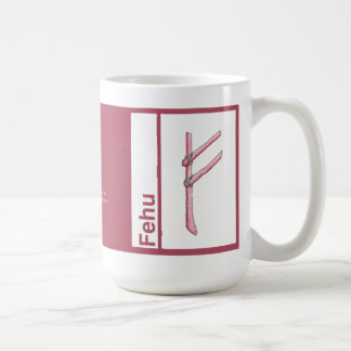 Tasse de Rune : : Fehu