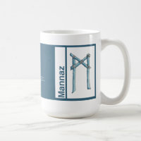 Tasse de Rune : : Mannaz