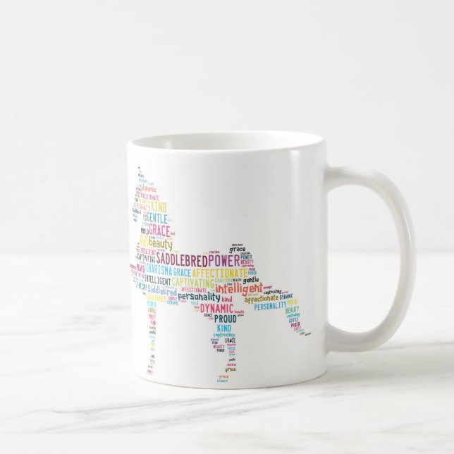 Tasse de Saddlebred (Droite)